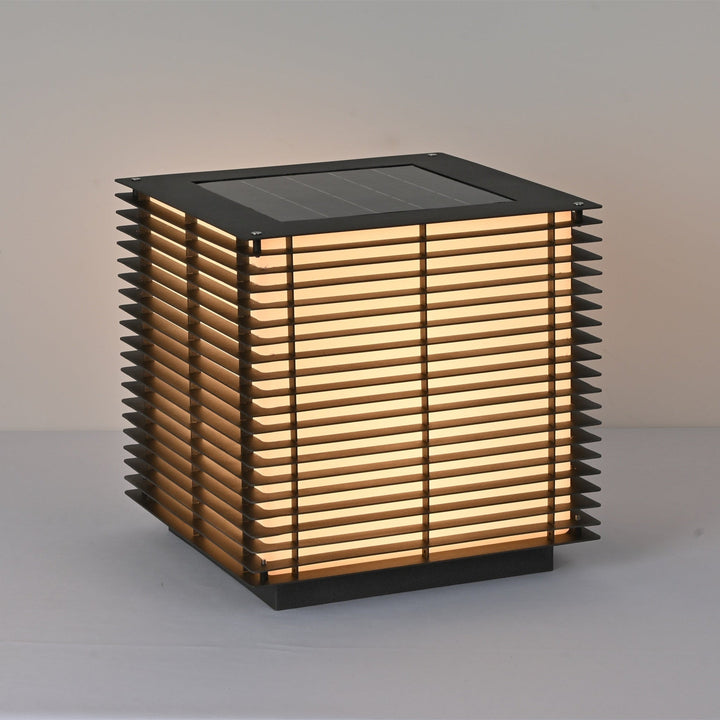 Eryon Lampe Solaire À Grille Extérieure - Neutralighting