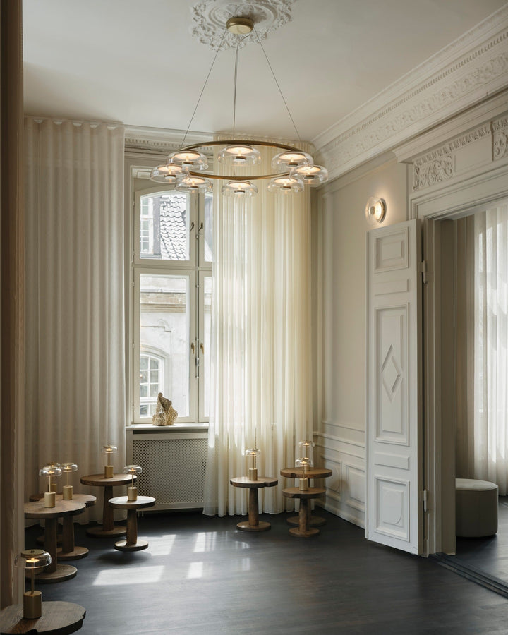 Aethera Lustre circulaire en verre - Neutralighting