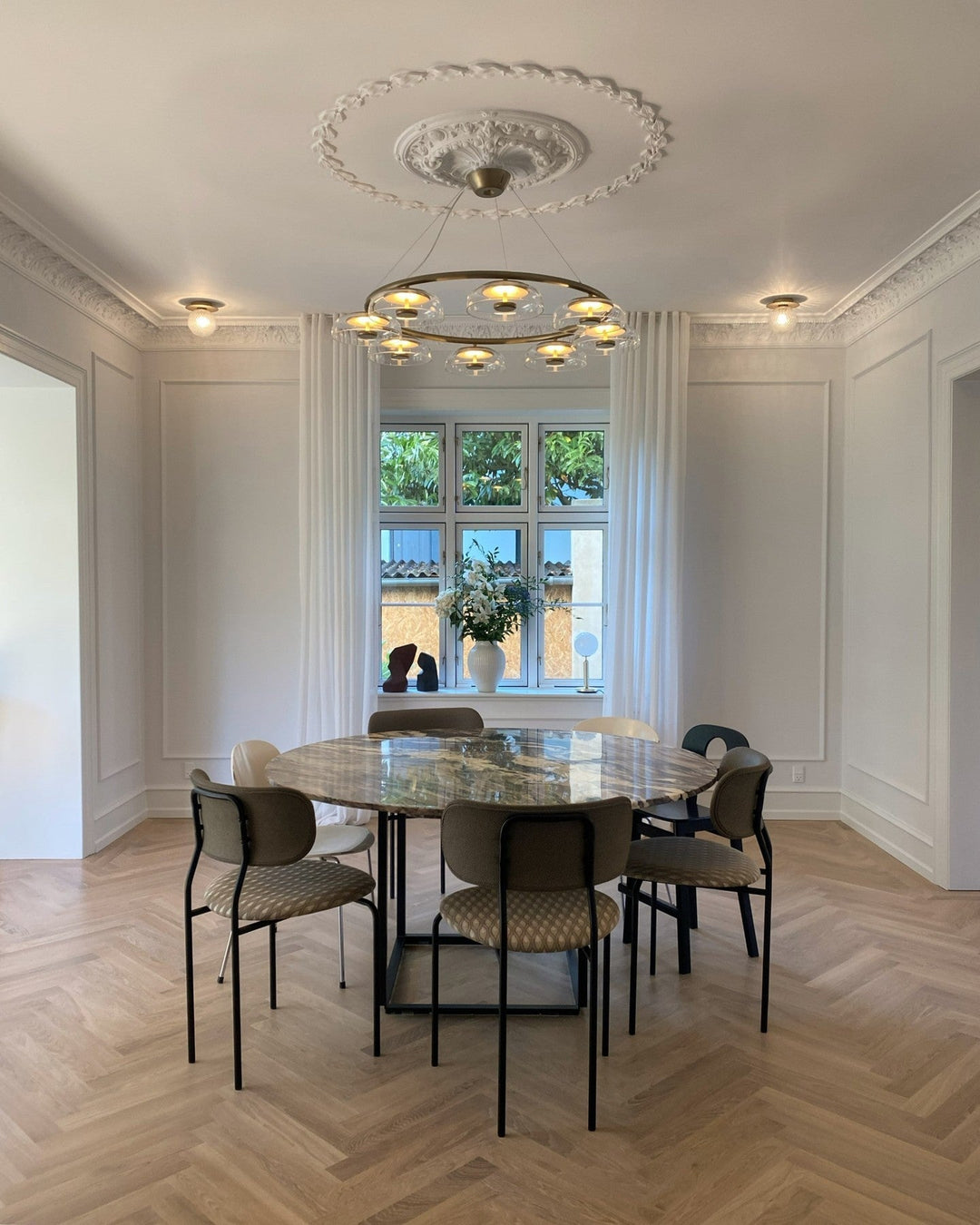 Aethera Lustre circulaire en verre - Neutralighting