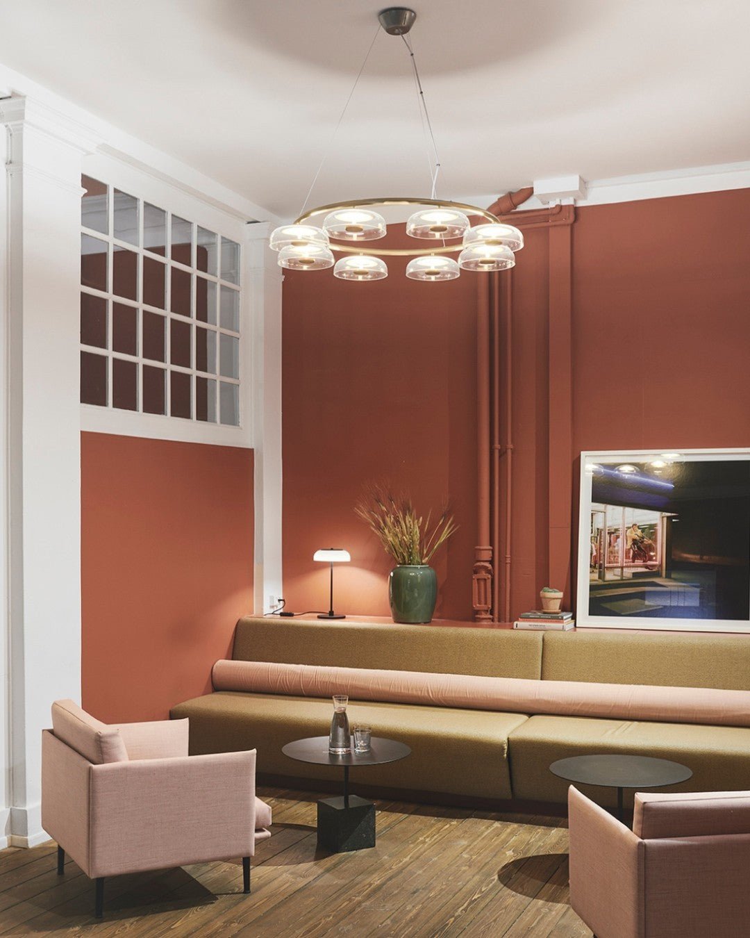 Aethera Lustre circulaire en verre - Neutralighting