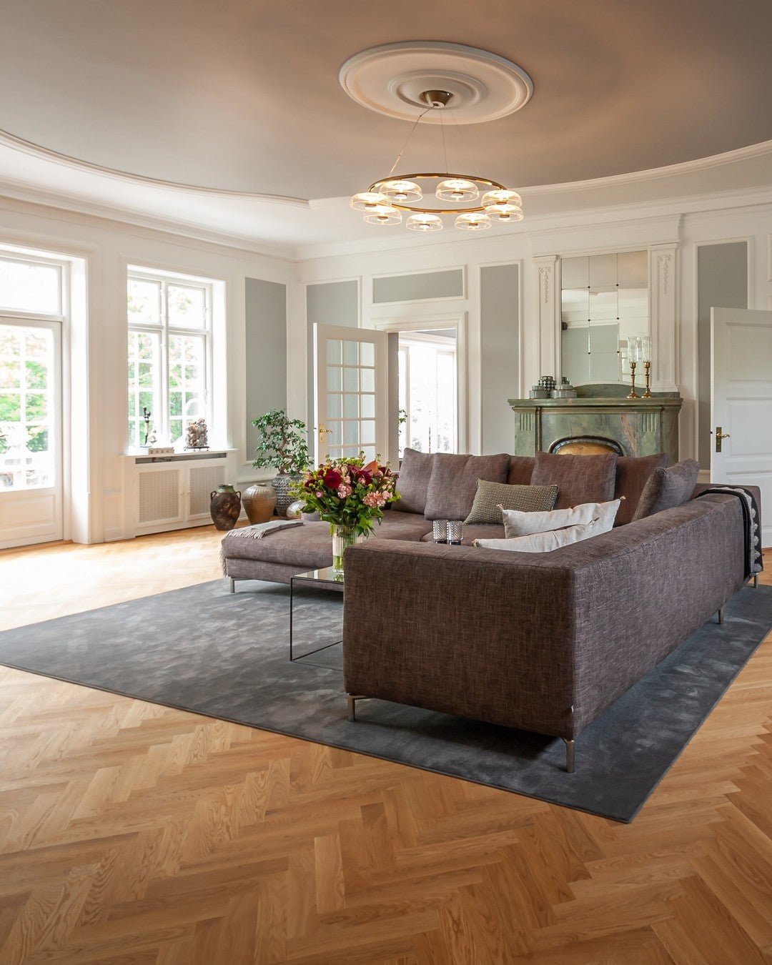 Aethera Lustre circulaire en verre - Neutralighting