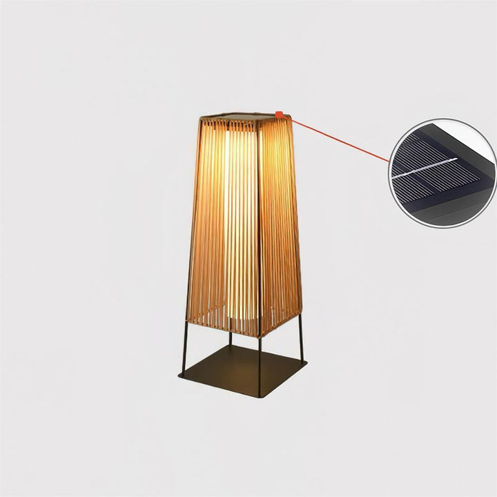 Solara Lampe de Poteau Extérieure à Lames Verticales - Neutralighting
