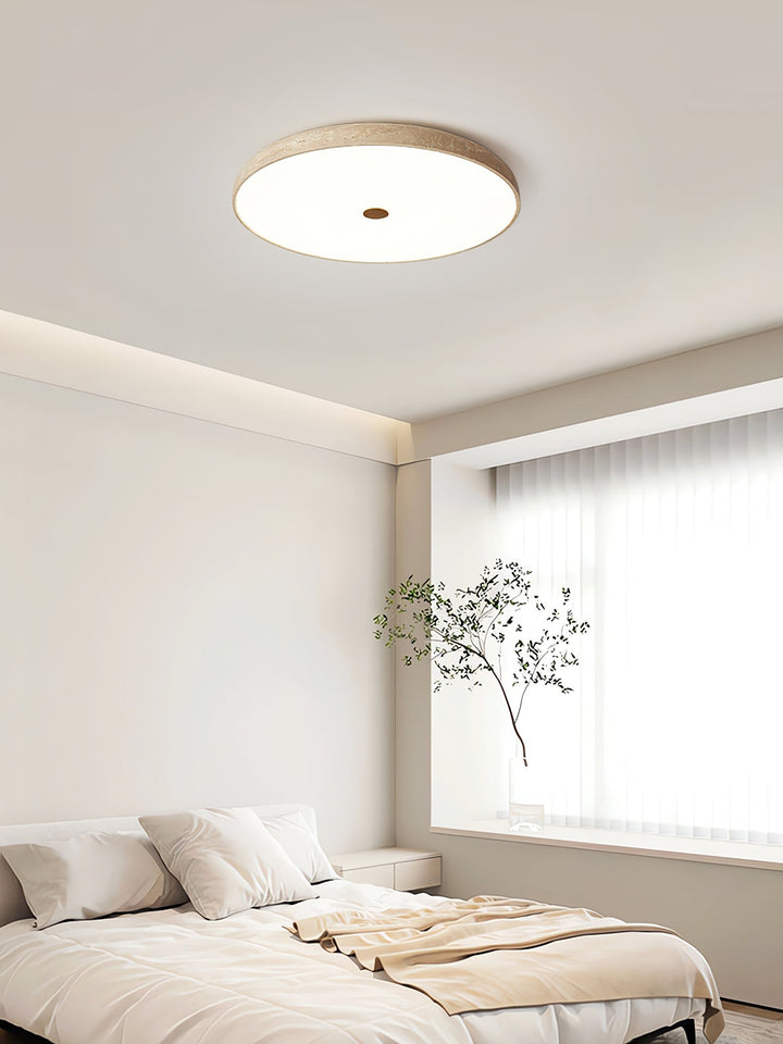 Orzoror Lumière de Plafond Minimaliste en Travertin - Neutralighting