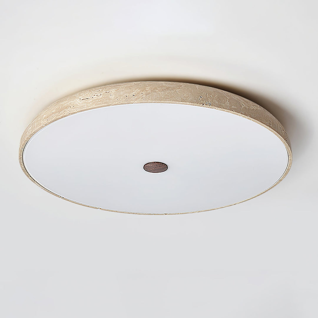 Orzoror Lumière de Plafond Minimaliste en Travertin - Neutralighting