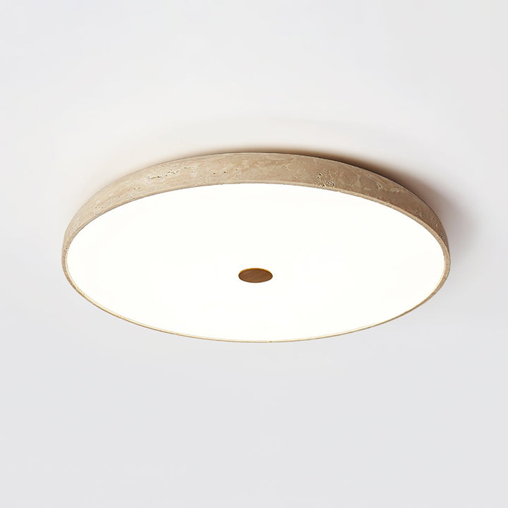 Orzoror Lumière de Plafond Minimaliste en Travertin - Neutralighting