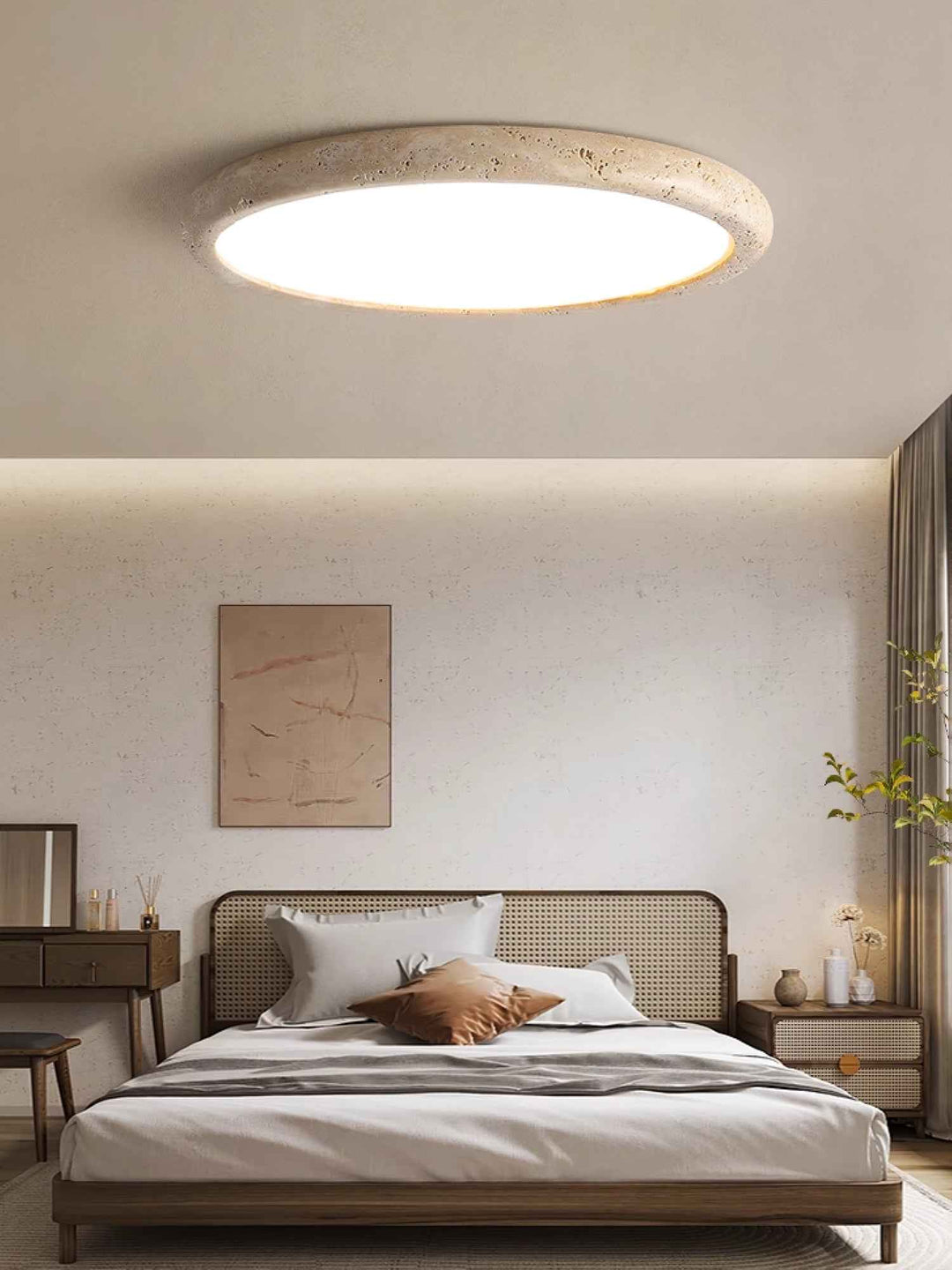 Aurrina Acrylique 38cm Blanc LED 38W