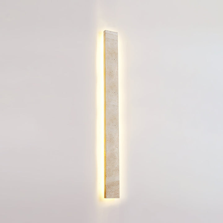 Olnorir Applique Murale Rectangulaire Mince en Travertin - Neutralighting