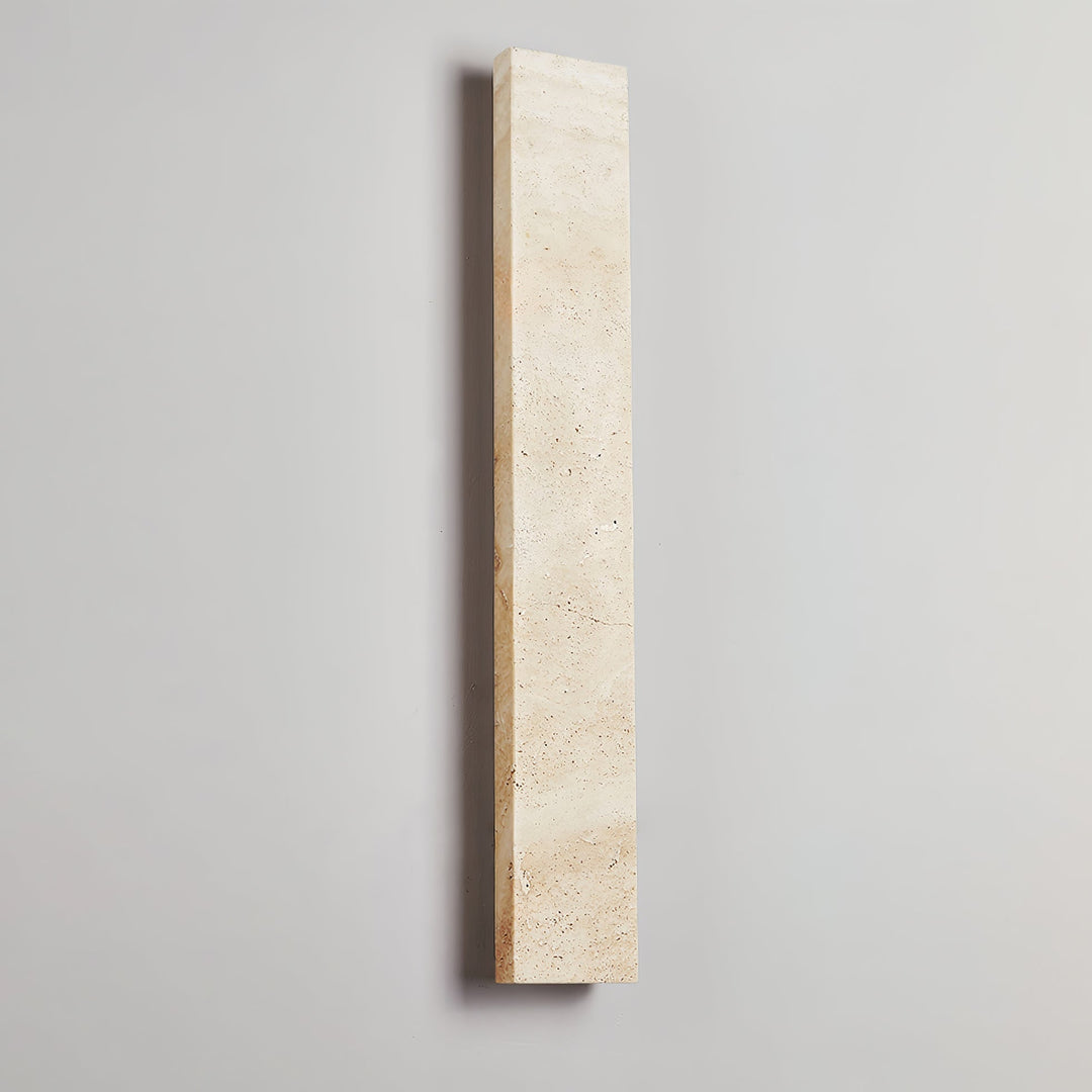 Olnorir Applique Murale Rectangulaire Mince en Travertin - Neutralighting