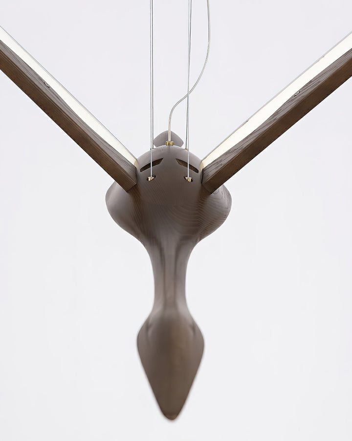 Flora Suspension Moderne en Bois - Neutralighting