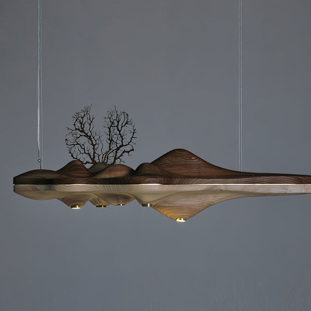 Etalyra Suspension en Bois Élégance Premium - Neutralighting