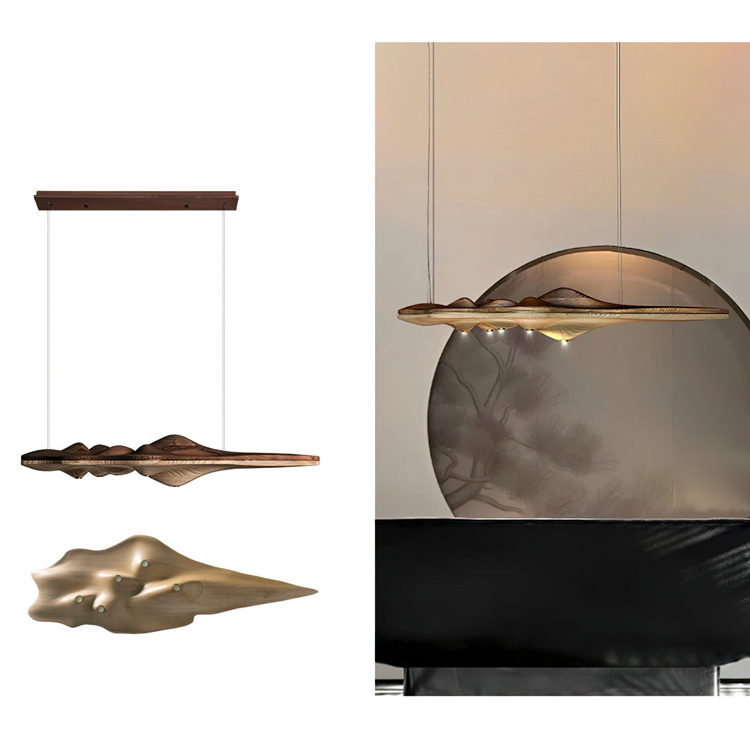 Etalyra Suspension en Bois Élégance Premium - Neutralighting