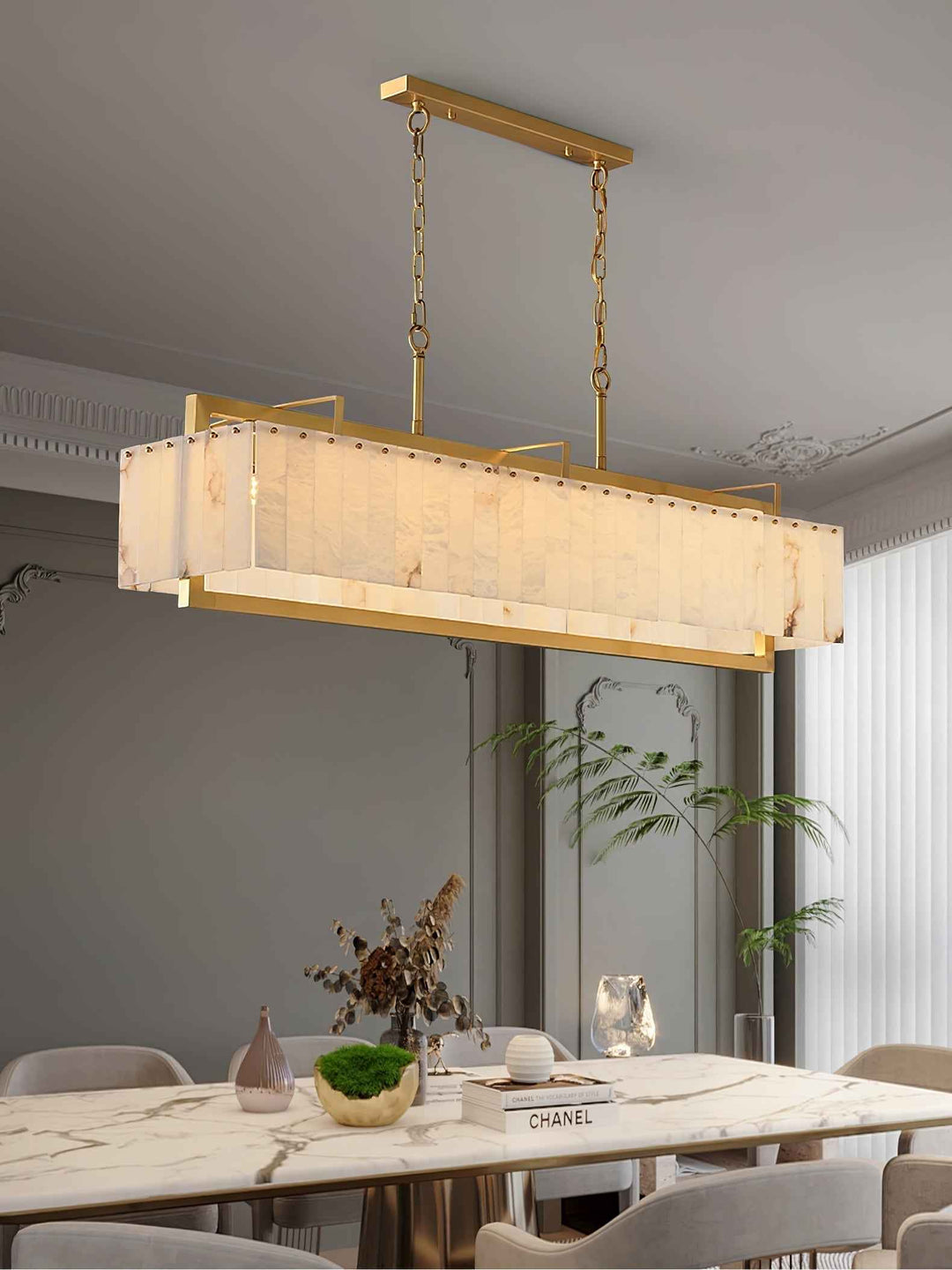 Lampe Aether en Métal – Élégance Moderne