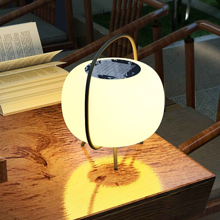 Lustra Acier 25cm Blanc LED