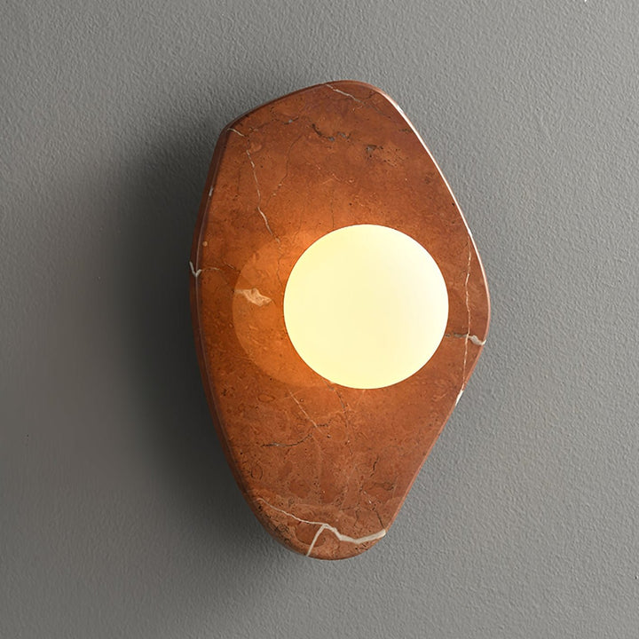 Pebble Applique Murale Rustique en Marbre - Neutralighting