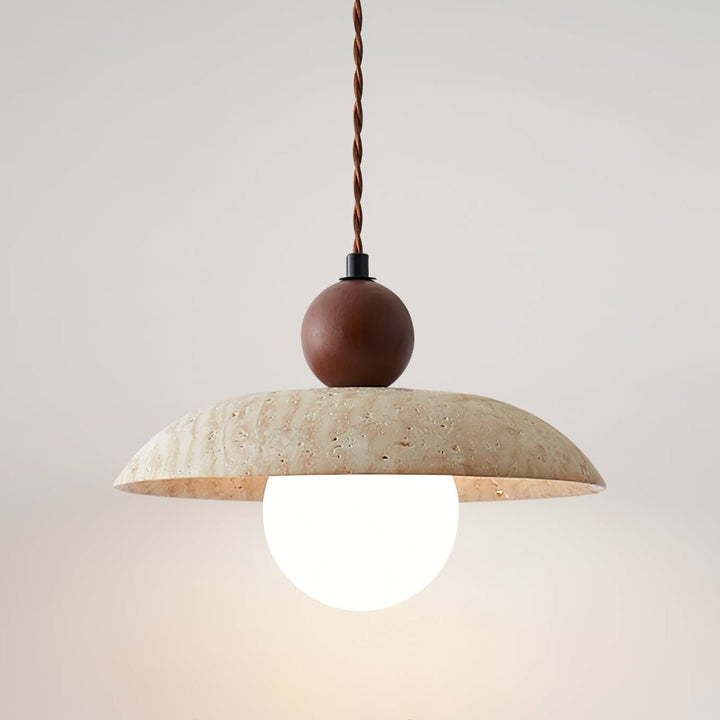 Suspension Travertin Soleil - Neutralighting