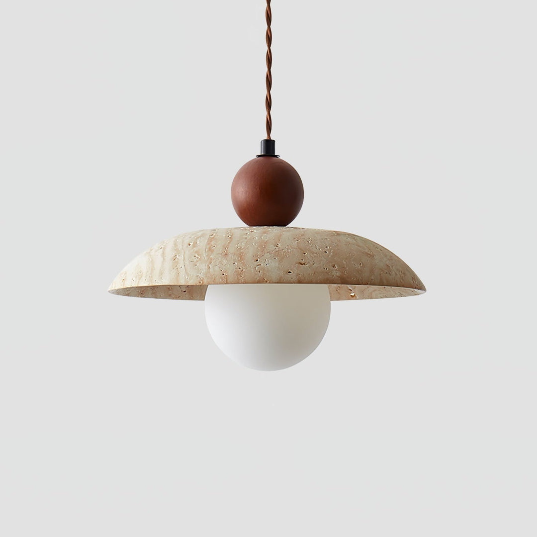 Suspension Travertin Soleil - Neutralighting