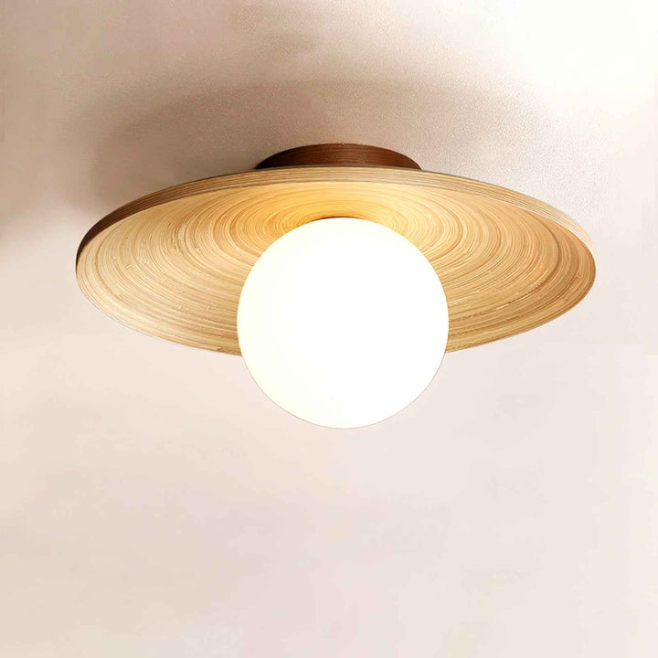 Lustra Métal 30cm Blanc LED 5W