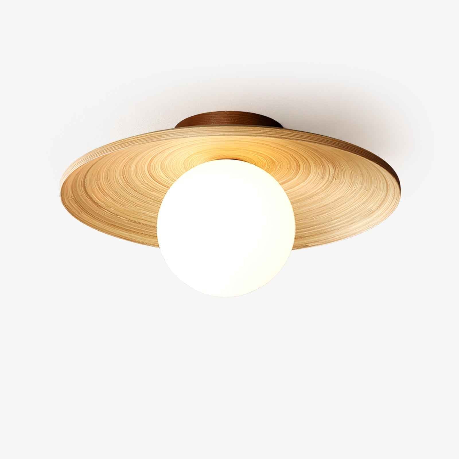 Lustra Métal 30cm Blanc LED 5W