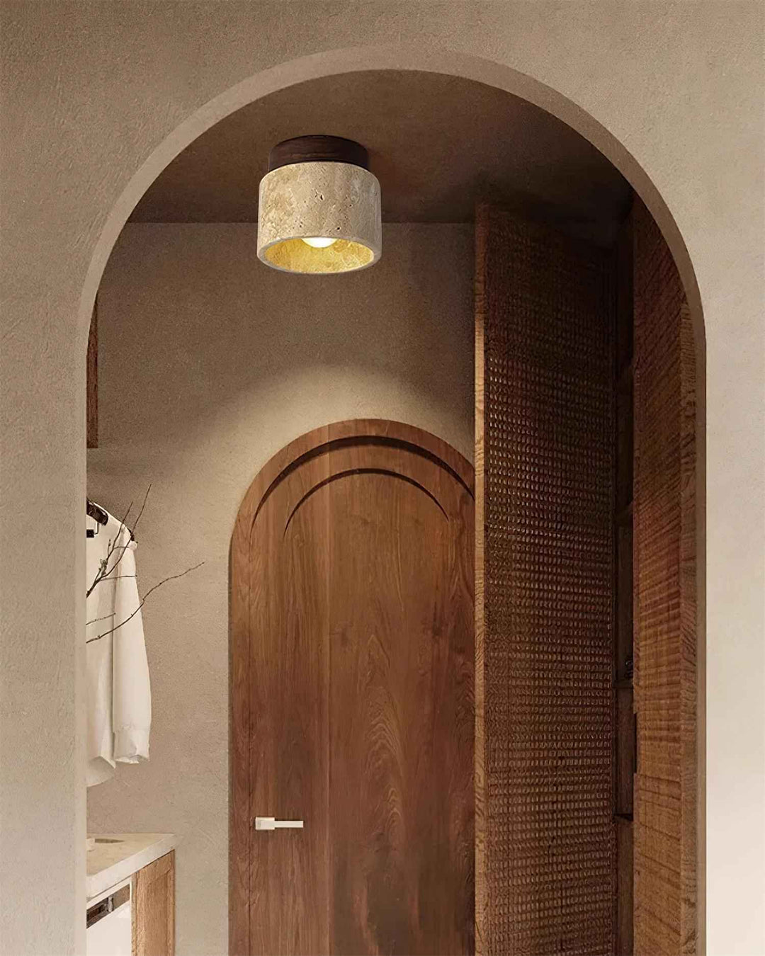 Ritta Bois 12cm Beige LED 40W
