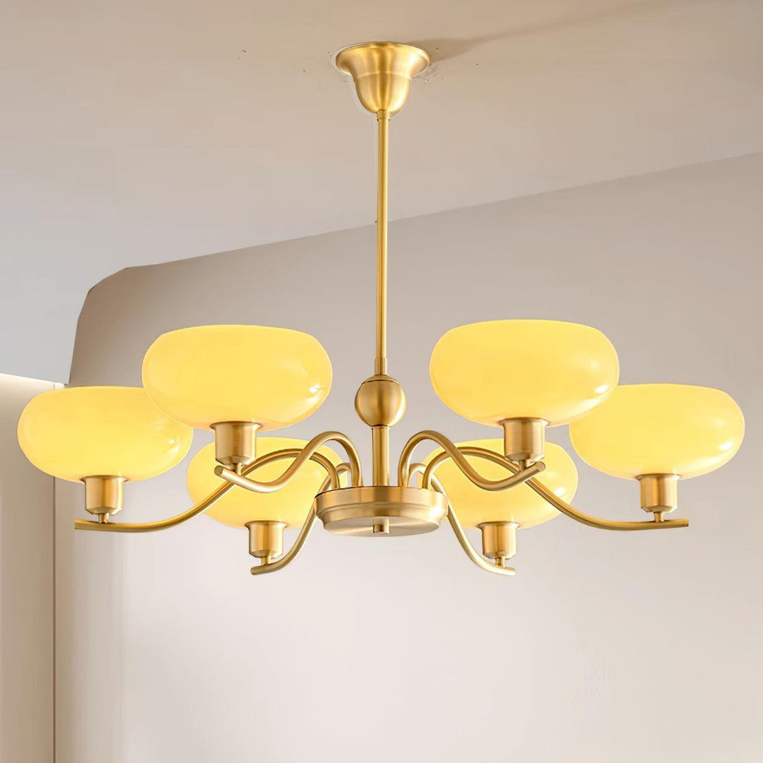 Havana Chandelier en Laiton et Verre - Neutralighting