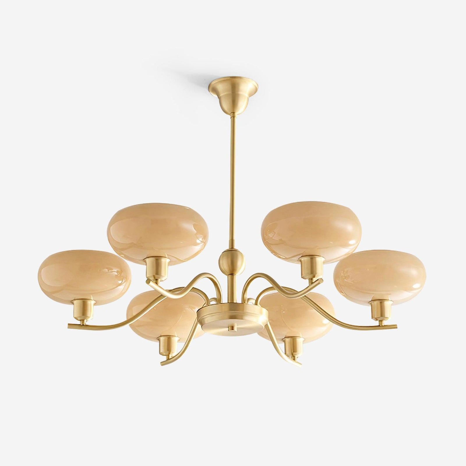 Havana Chandelier en Laiton et Verre - Neutralighting