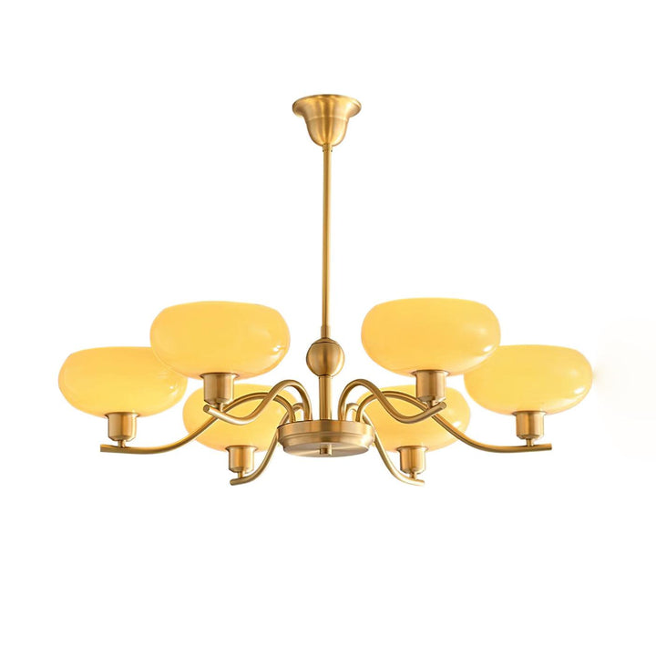 Havana Chandelier en Laiton et Verre - Neutralighting