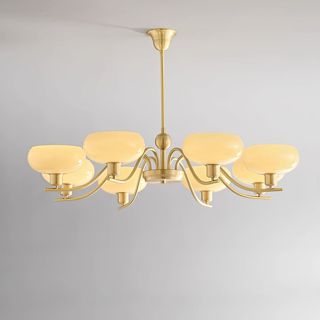 Havana Chandelier en Laiton et Verre - Neutralighting