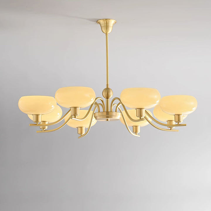 Havana Chandelier en Laiton et Verre - Neutralighting