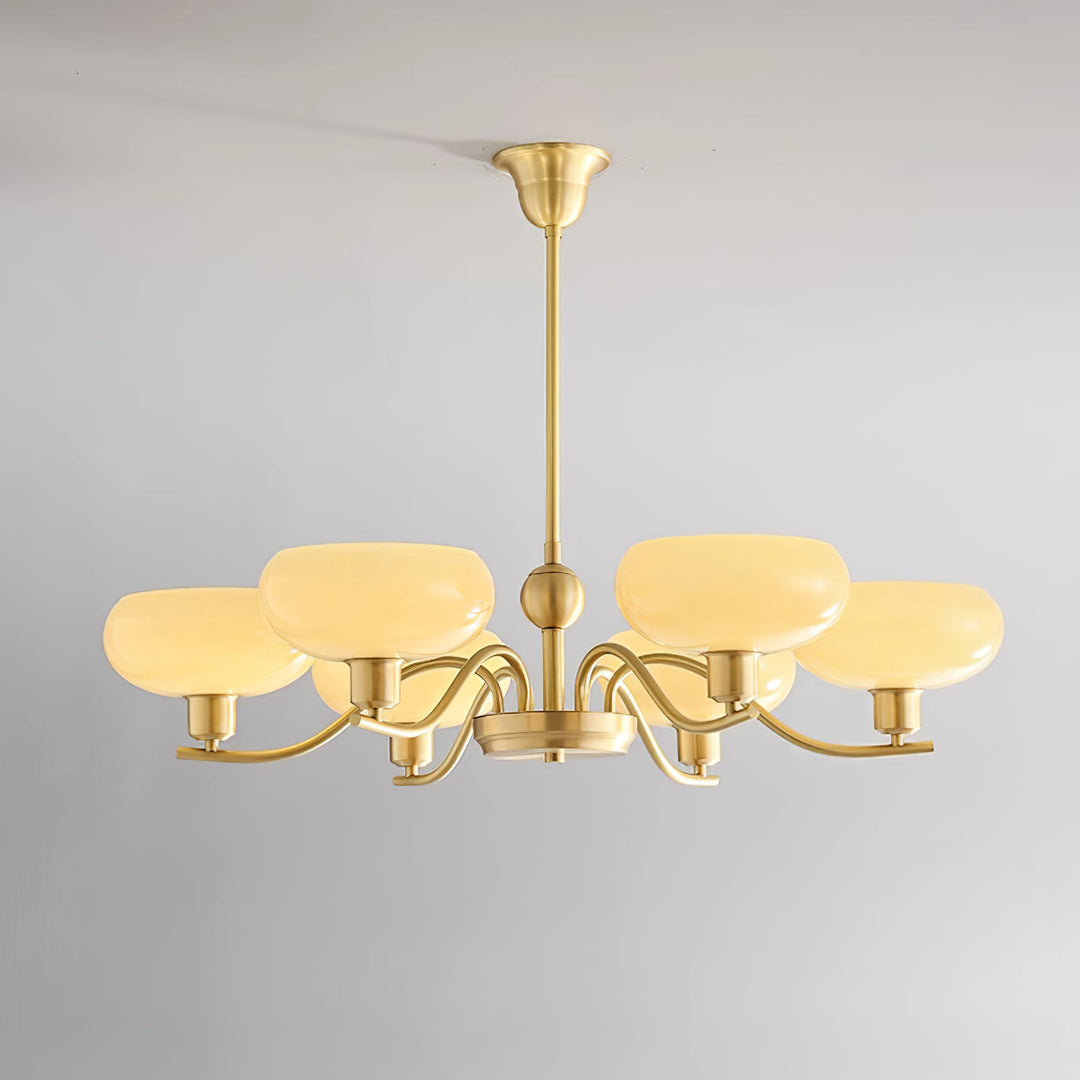 Havana Chandelier en Laiton et Verre - Neutralighting