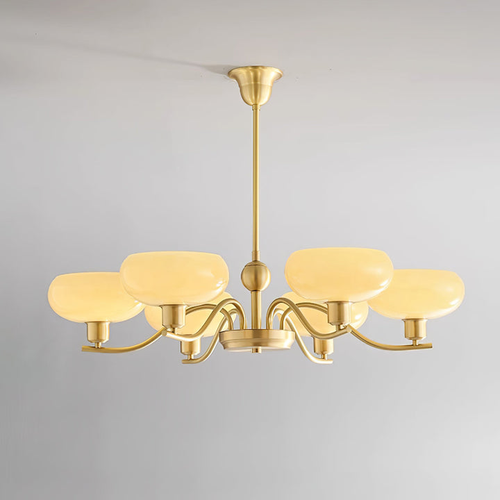 Havana Chandelier en Laiton et Verre - Neutralighting