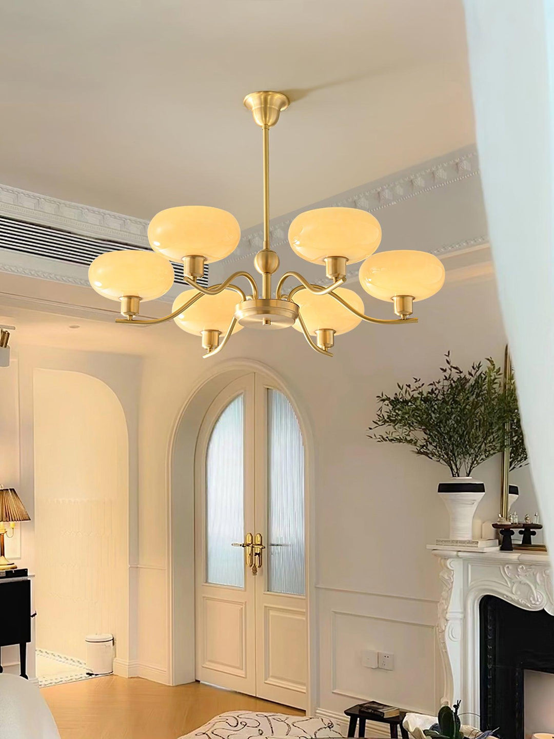 Havana Chandelier en Laiton et Verre - Neutralighting