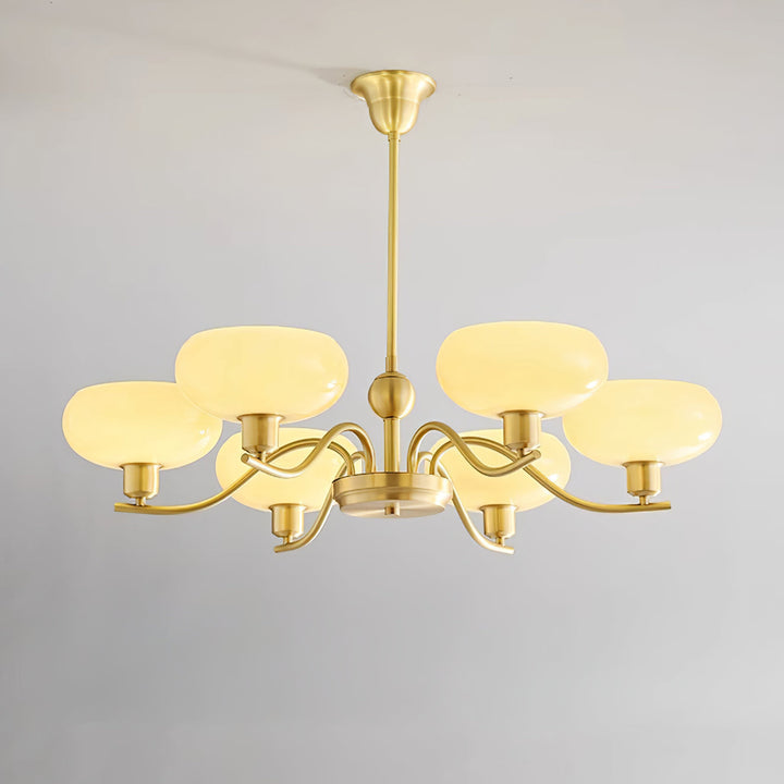 Havana Chandelier en Laiton et Verre - Neutralighting