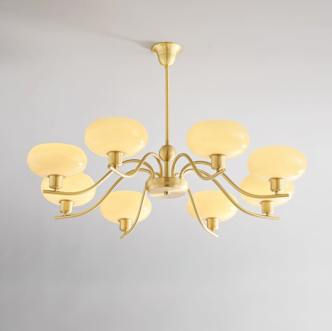 Havana Chandelier en Laiton et Verre - Neutralighting