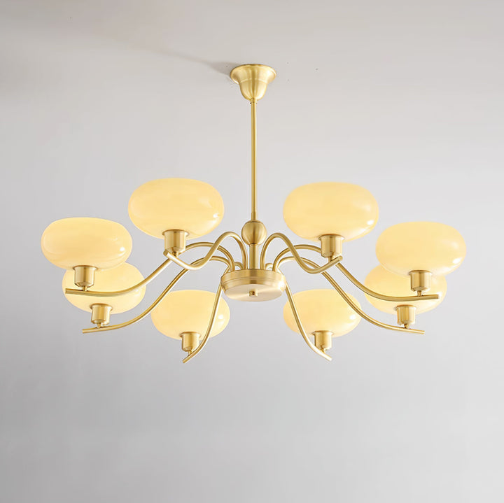 Havana Chandelier en Laiton et Verre - Neutralighting
