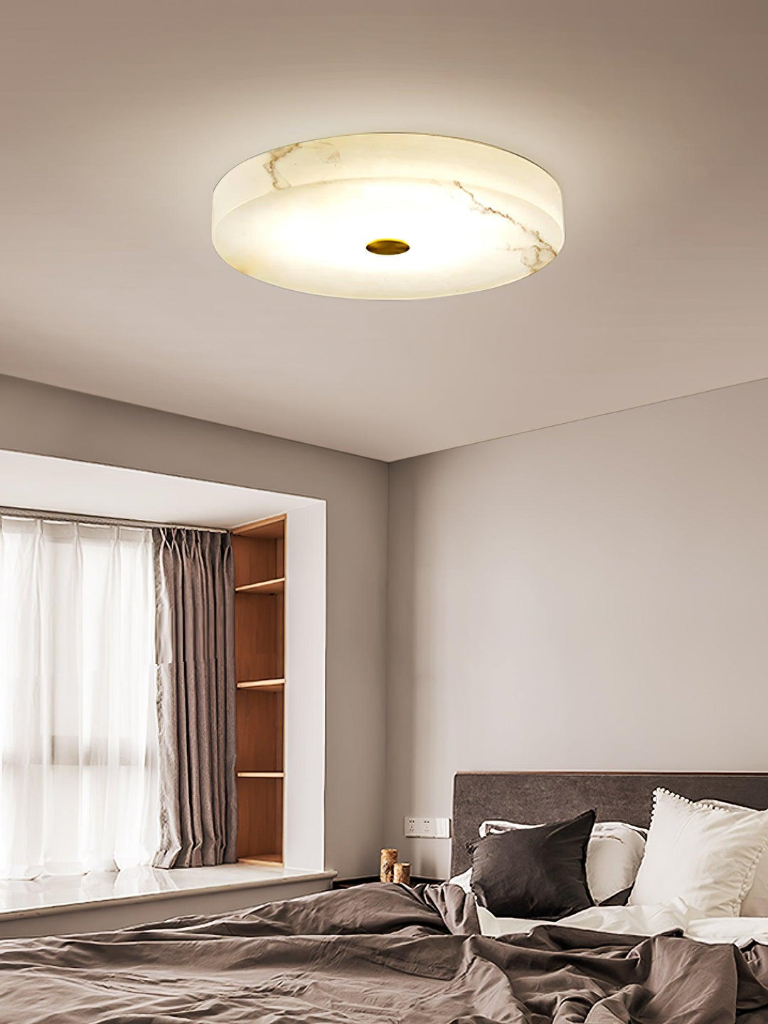 Olaean Lampe Plafonnier en Albâtre - Neutralighting