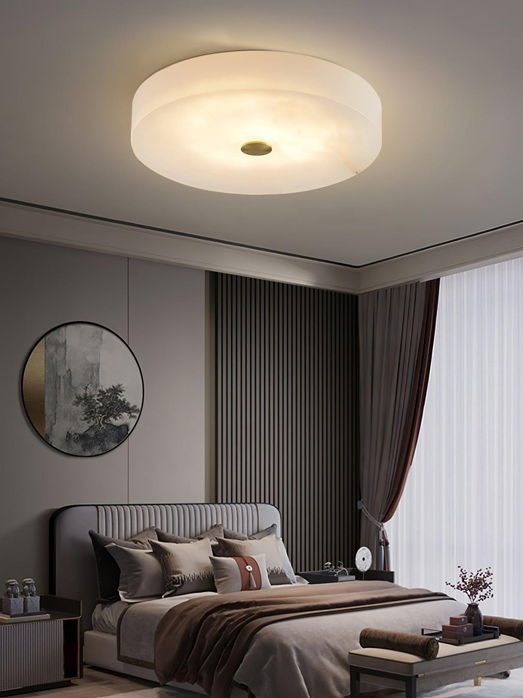 Olaean Lampe Plafonnier en Albâtre - Neutralighting