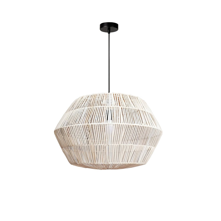 Cucarel Suspension Industrielle en Rotin - Neutralighting