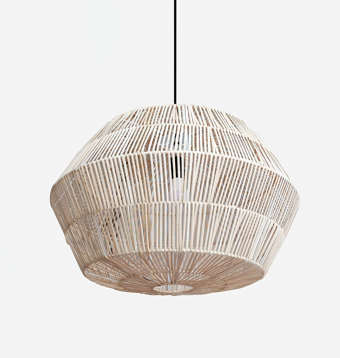Cucarel Suspension Industrielle en Rotin - Neutralighting