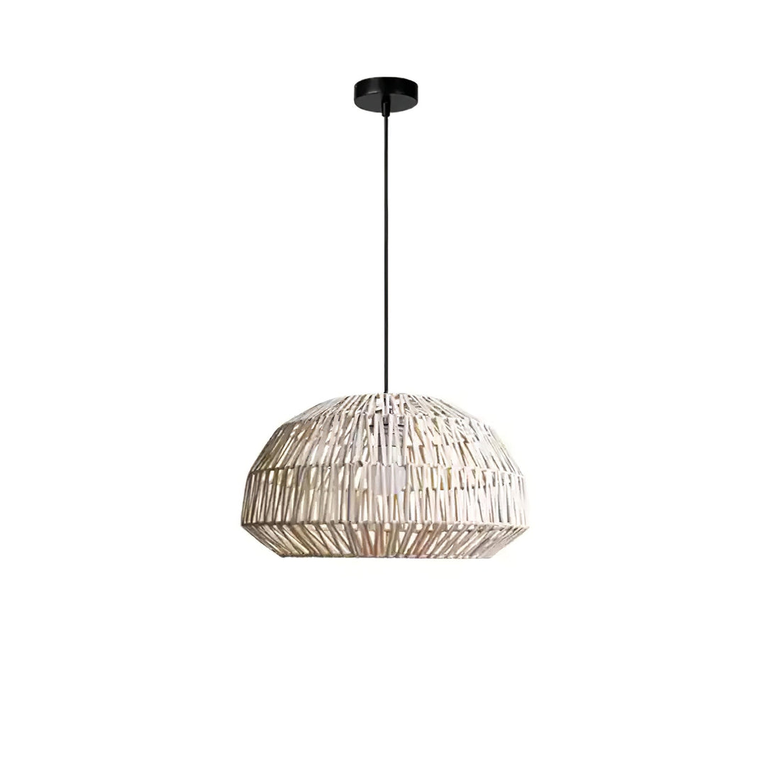 Cucarel Suspension Industrielle en Rotin - Neutralighting