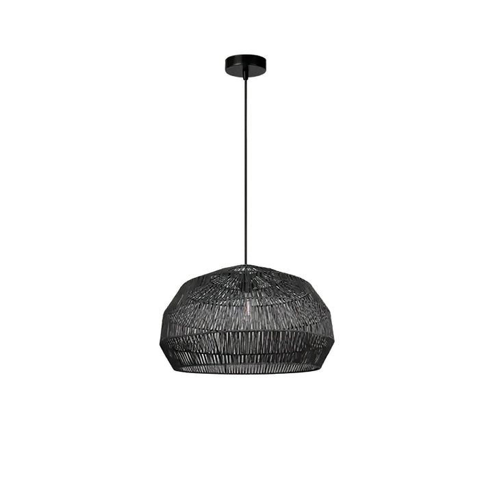 Cucarel Suspension Industrielle en Rotin - Neutralighting