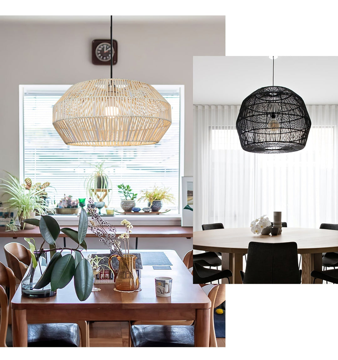 Cucarel Suspension Industrielle en Rotin - Neutralighting