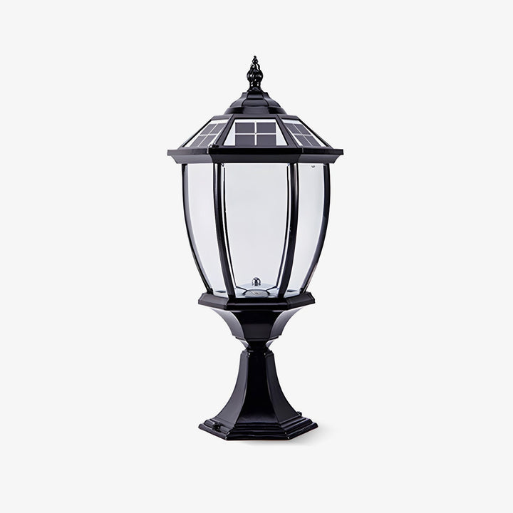 Cezoria Lampe Extérieure Solaire en Verre Unique - Neutralighting