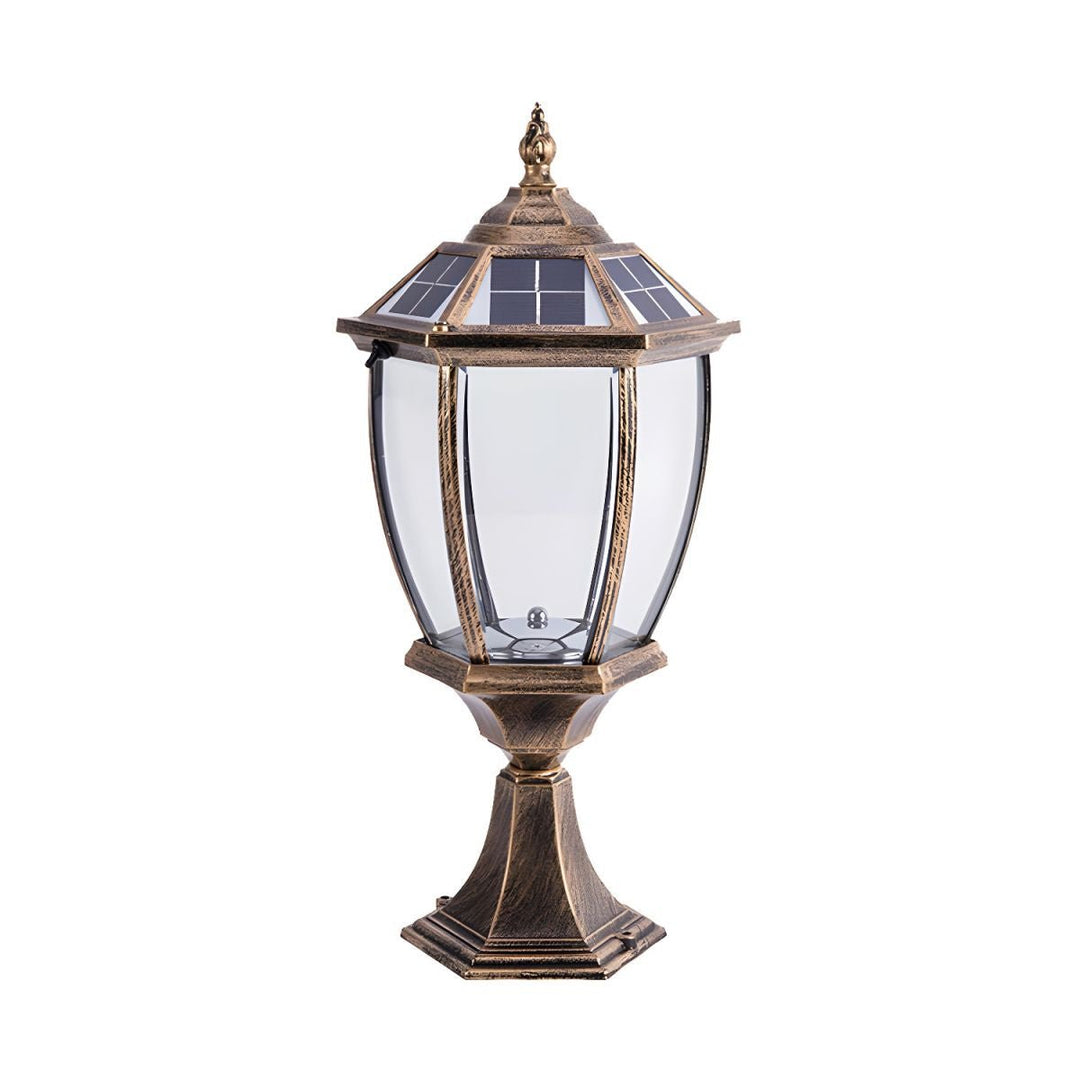 Cezoria Lampe Extérieure Solaire en Verre Unique - Neutralighting