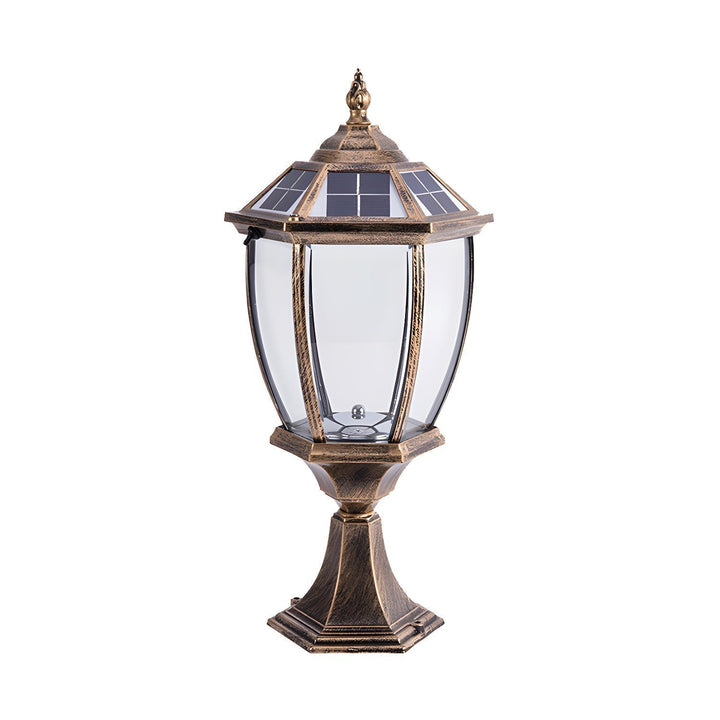 Cezoria Lampe Extérieure Solaire en Verre Unique - Neutralighting