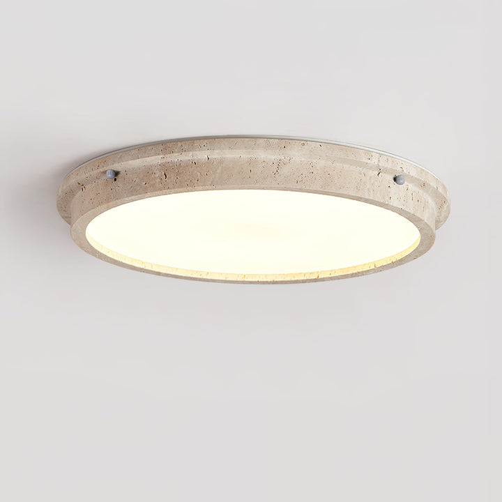 AltheionLumière de Plafond Élégante en Travertin - Neutralighting