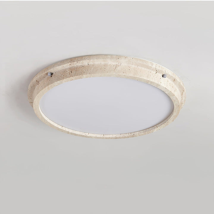 AltheionLumière de Plafond Élégante en Travertin - Neutralighting