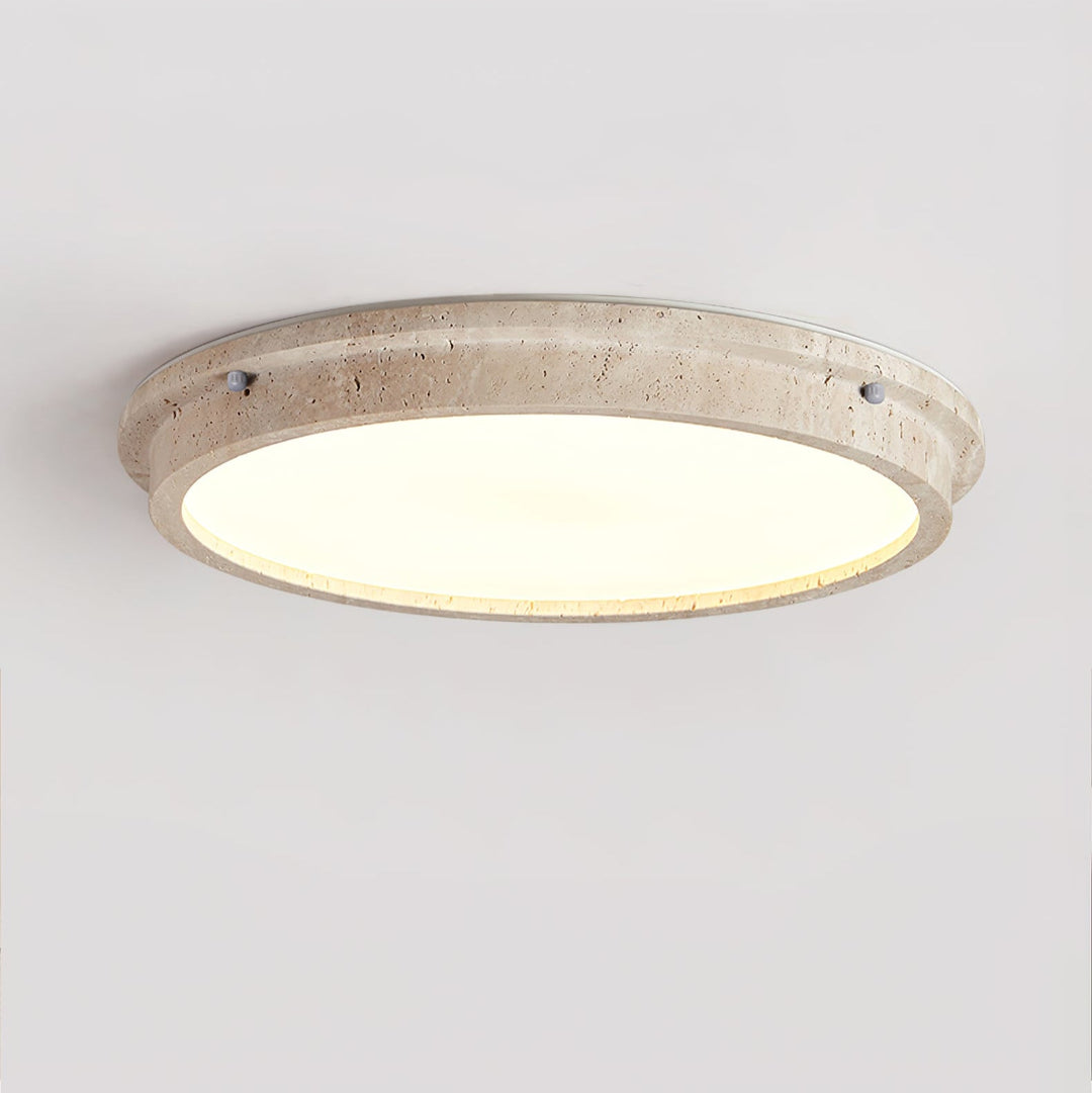 AltheionLumière de Plafond Élégante en Travertin - Neutralighting