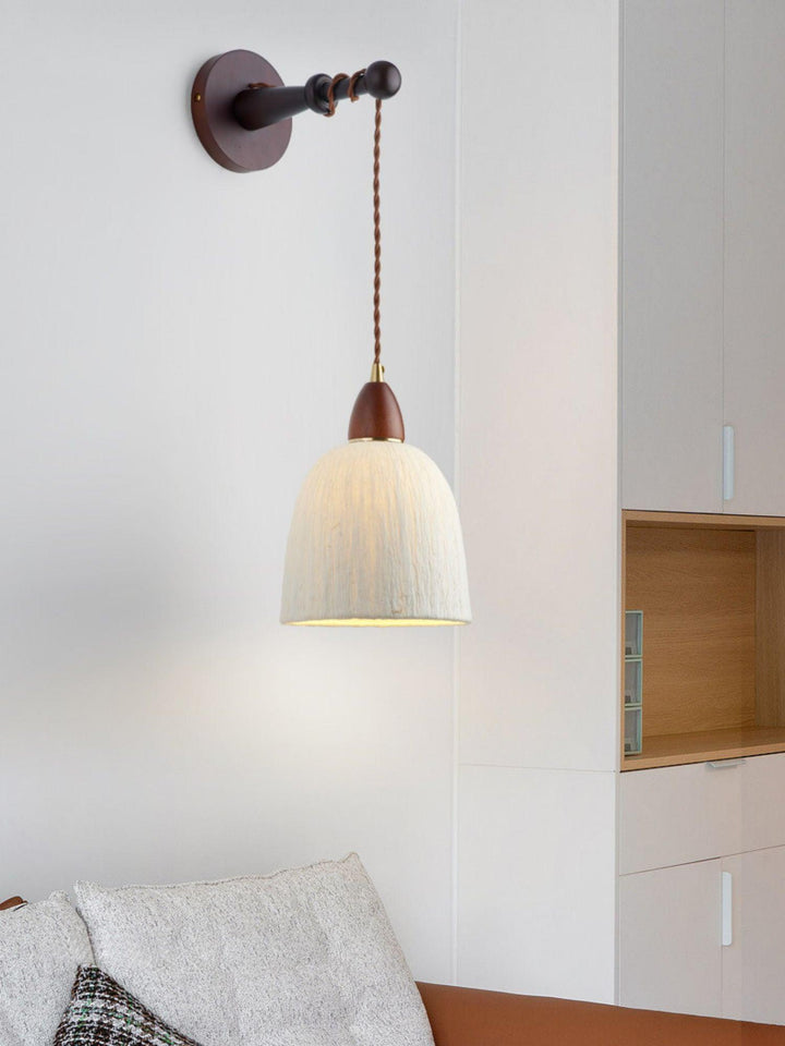 Vitheos Applique Murale en Bois Noyer Naturel Élégante - Neutralighting