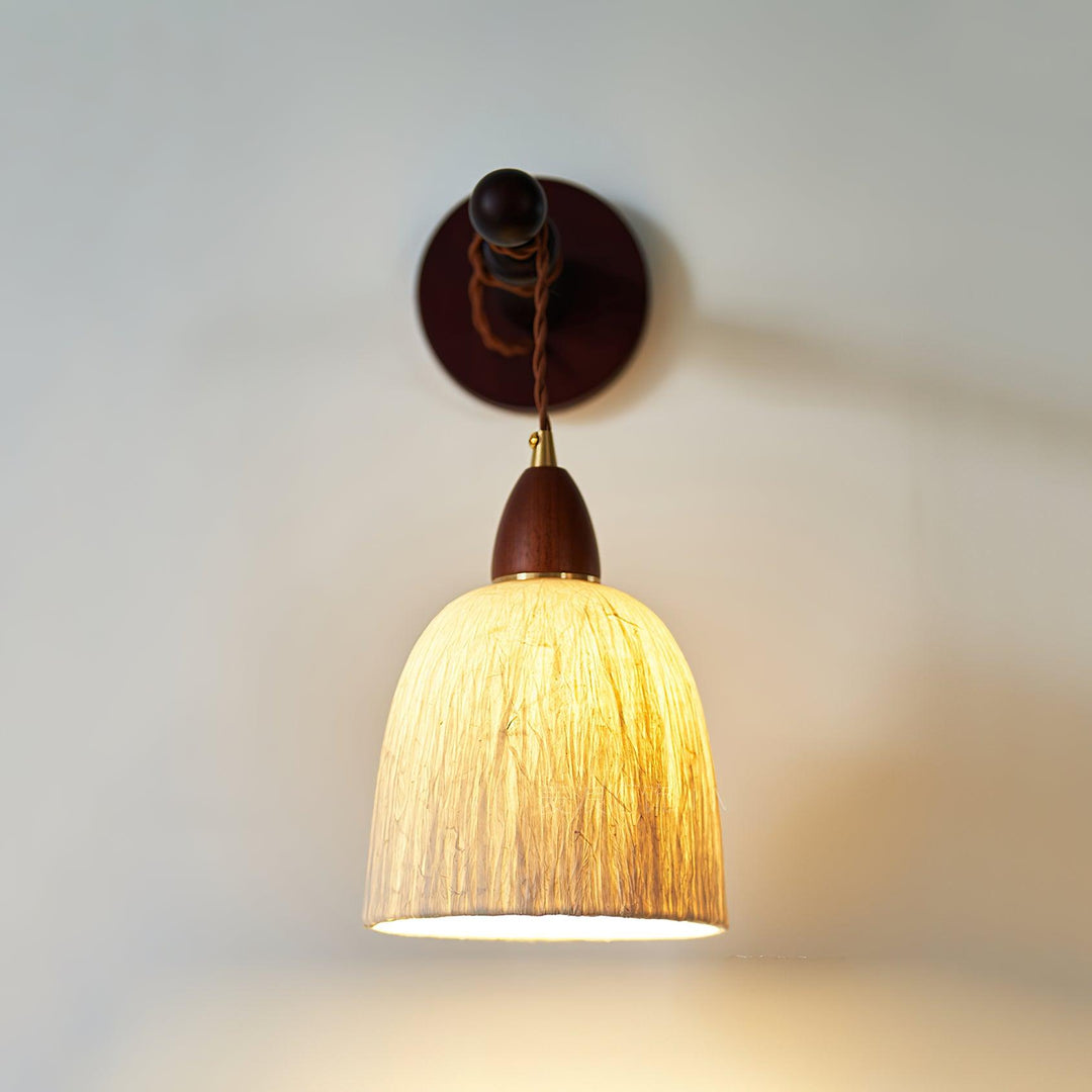 Vitheos Applique Murale en Bois Noyer Naturel Élégante - Neutralighting