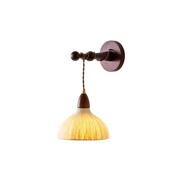 Vitheos Applique Murale en Bois Noyer Naturel Élégante - Neutralighting